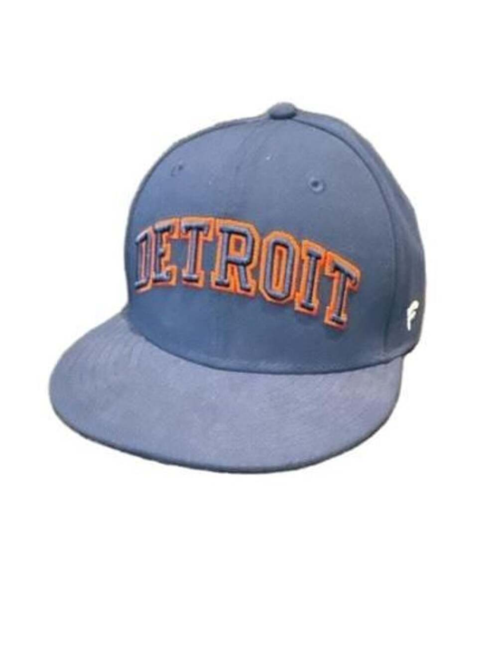 Fanatics Detroit Tigers Fitted Hat Size 7 3/8 Blue Cooperstown Collection
